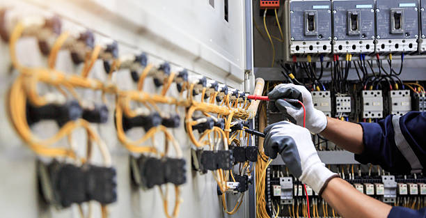 Professional Electrician technician working in Palacios, TX